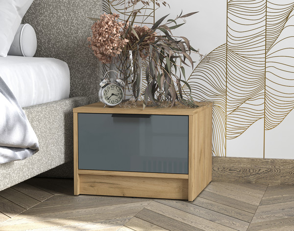 Прикроватная тумба Интерлиния Концепт КТ-ТК1-35 Глосс