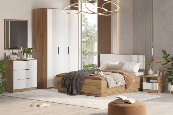 Двуспальная кровать Речицадрев Адель 160x200 Р396.07 