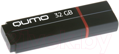 Usb flash накопитель Qumo Speedster 32GB 3.0 Black / QM32GUD3-SP - фото