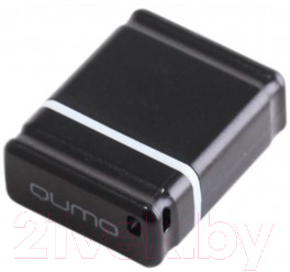 Usb flash накопитель Qumo Nano 32GB 2.0 Black / QM32GUD-NANO - фото