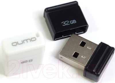 Usb flash накопитель Qumo Nano 32GB 2.0 Black / QM32GUD-NANO