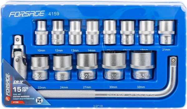 Набор головок слесарных Forsage F-4159