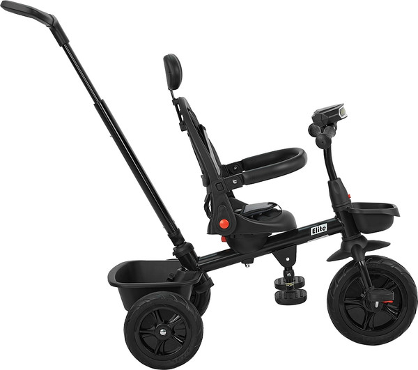 Трехколесный велосипед с ручкой Pituso Elite / JY-T07B-25 (серый)