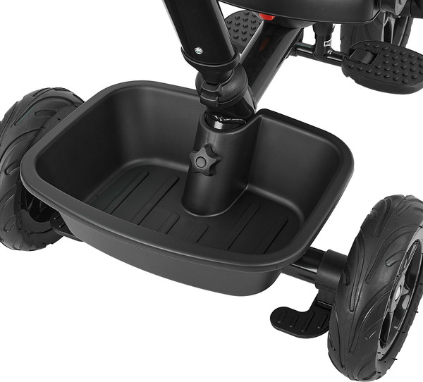 Трехколесный велосипед с ручкой Pituso Elite / JY-T07B-25 (серый)