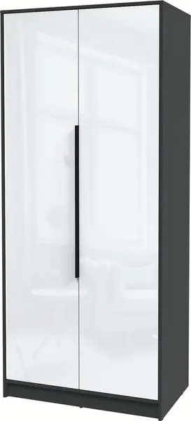 Шкаф Интерлиния Концепт КТ-Ш2 Глосс - фото