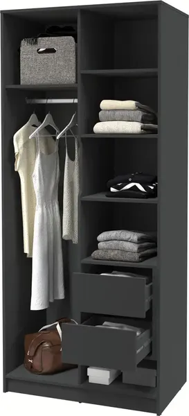 Шкаф Интерлиния Концепт КТ-Ш2 Глосс