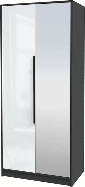 Шкаф Интерлиния Концепт КТ-Ш2з Глосс - фото
