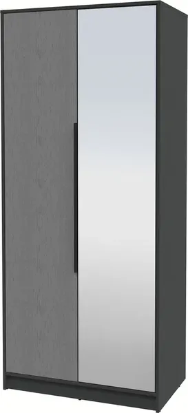 Шкаф Интерлиния Концепт КТ-Ш2з Глосс - фото