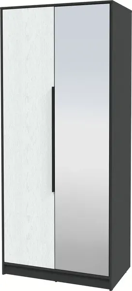 Шкаф Интерлиния Концепт КТ-Ш2з Глосс - фото