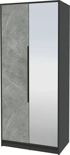 Шкаф Интерлиния Концепт КТ-Ш2з Глосс - фото