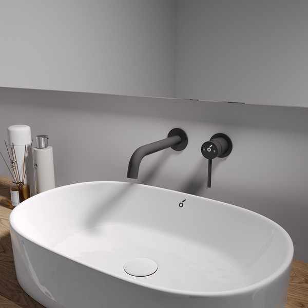 Душевая система со смесителем Oliveeka OL-88939017+88869017-MB