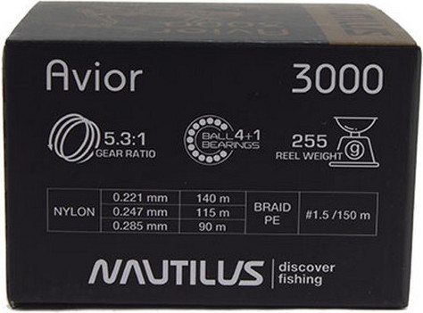 Катушка безынерционная NAUTILUS Avior 3000 / 16-59296069