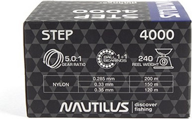 Катушка безынерционная NAUTILUS Step 4000 / 16-59296197