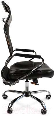 Кресло офисное Chairman 700 (экопремиум/сетка, черный)