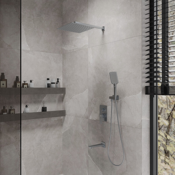 Душевая система со смесителем Oliveeka OL-88939003-CR (хром)