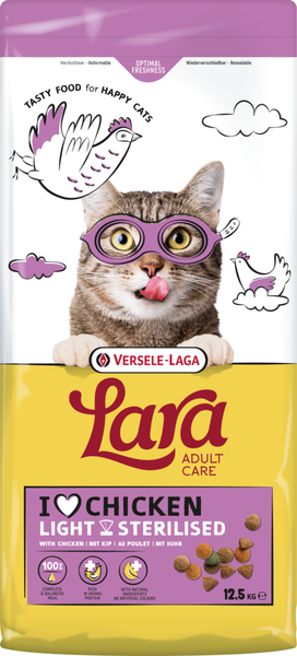 Сухой корм для кошек LARA Adult Sterilized с курицей / 441168 - фото