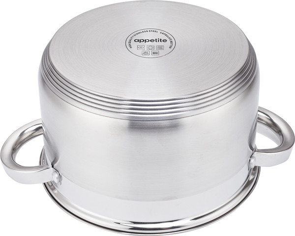 Набор кастрюль Appetite Silver WT20SET2