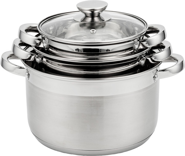 Набор кастрюль Appetite Silver WT20SET2