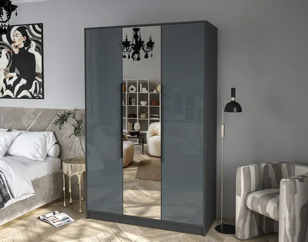 Шкаф Интерлиния Концепт КТ-Ш3з Глосс