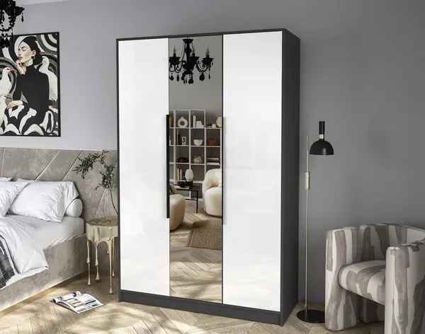 Шкаф Интерлиния Концепт КТ-Ш3з Глосс