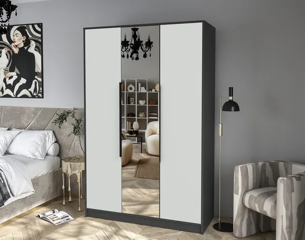 Шкаф Интерлиния Концепт КТ-Ш3з Глосс