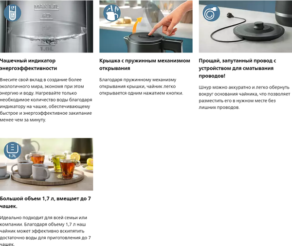 Электрочайник Philips HD9395/90