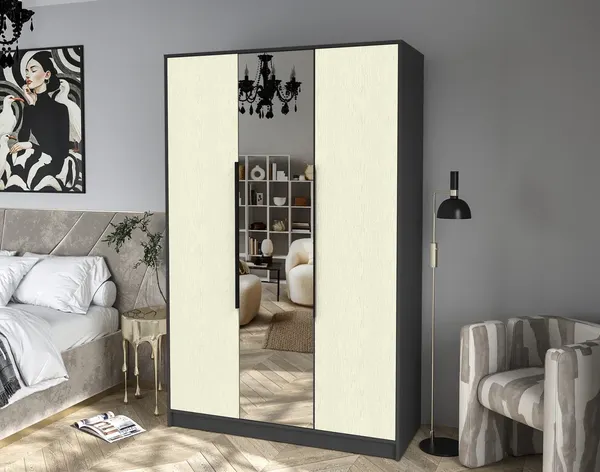 Шкаф Интерлиния Концепт КТ-Ш3з Глосс