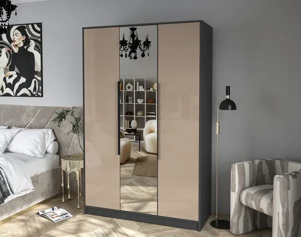 Шкаф Интерлиния Концепт КТ-Ш3з Глосс