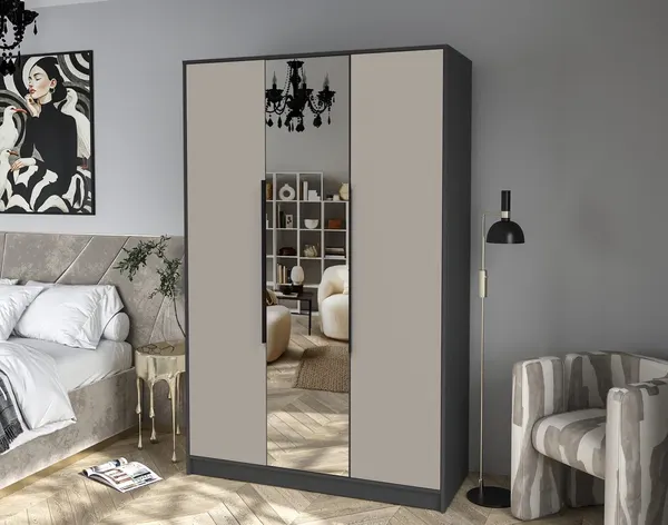 Шкаф Интерлиния Концепт КТ-Ш3з Глосс