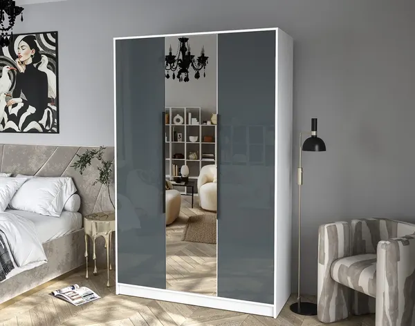 Шкаф Интерлиния Концепт КТ-Ш3з Глосс