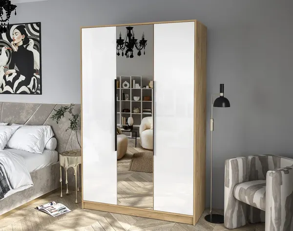 Шкаф Интерлиния Концепт КТ-Ш3з Глосс