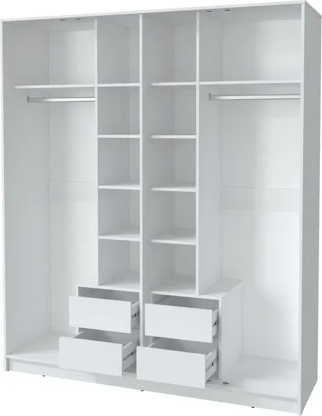 Шкаф Интерлиния Концепт КТ-Ш4 Глосс