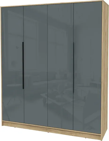 Шкаф Интерлиния Концепт КТ-Ш4 Глосс - фото