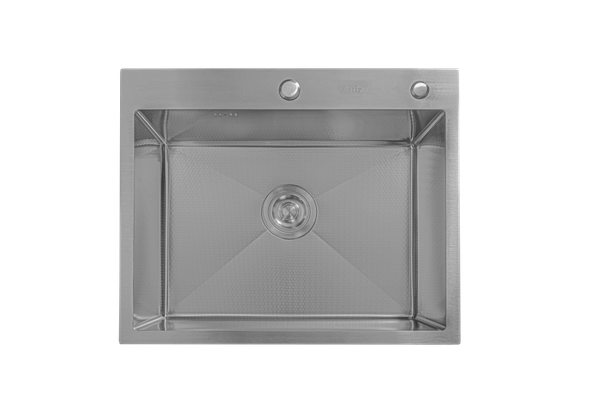Мойка кухонная со смесителем Astir Decor Satin 60x50