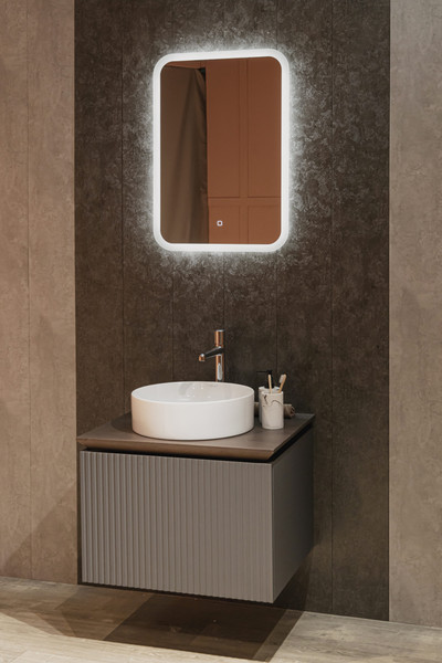 Зеркало Silver Mirrors Stiv-Lite 50x70 / LED-00002850 - фото