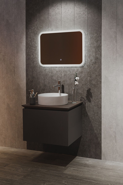 Зеркало Silver Mirrors Stiv-Lite 70x50 / LED-00002851