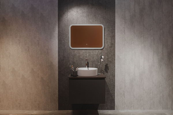 Зеркало Silver Mirrors Stiv-Lite 70x50 / LED-00002851