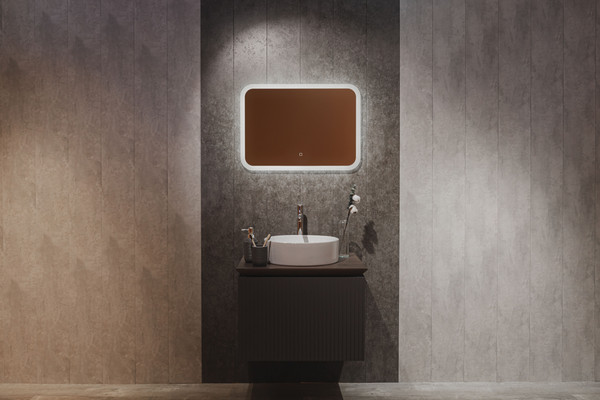 Зеркало Silver Mirrors Stiv-Lite 70x50 / LED-00002851