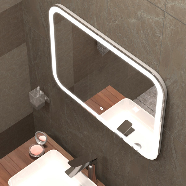 Зеркало Silver Mirrors Stiv neo-S 80x60 / LED-00003093