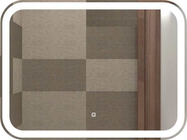 Зеркало Silver Mirrors Stiv neo-S 80x60 / LED-00003093