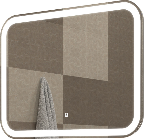 Зеркало Silver Mirrors Stiv neo-S 80x60 / LED-00003093