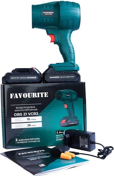 Воздуходувка аккумуляторная Favourite OBS 21 VCB2 / 156391822