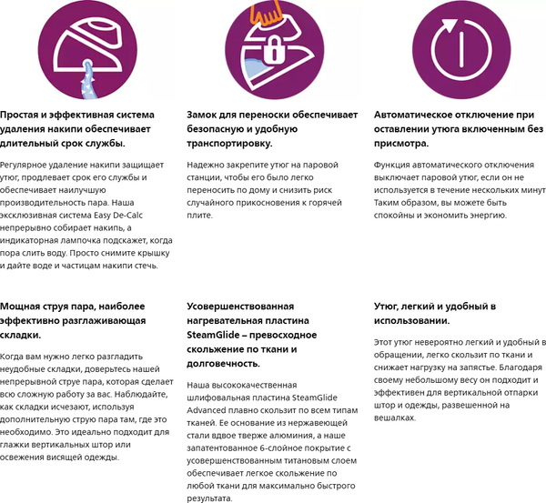 Утюг с парогенератором Philips PSG7028/30