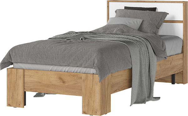 Односпальная кровать Стендмебель Хелен КР 01 90х200 - фото