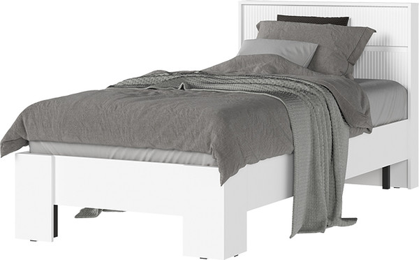 Односпальная кровать Стендмебель Хелен КР 01 90х200 - фото