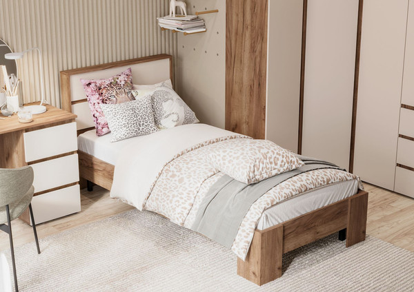 Односпальная кровать Стендмебель Хелен КР 01 90х200