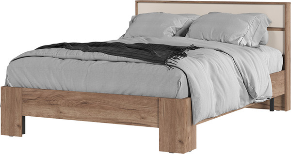 Полуторная кровать Стендмебель Хелен КР 02 140х200 - фото