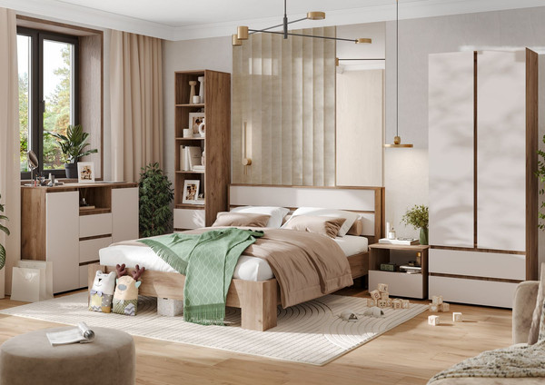 Полуторная кровать Стендмебель Хелен КР 02 140х200