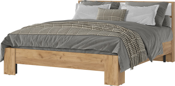 Двуспальная кровать Стендмебель Хелен КР 03 160х200 - фото