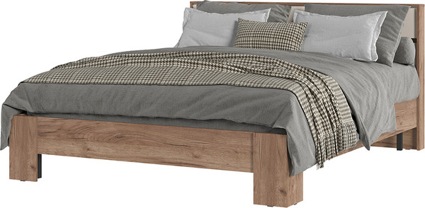 Двуспальная кровать Стендмебель Хелен КР 03 160х200 - фото